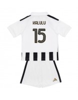 Juventus Pierre Kalulu #15 Domácí dres pro děti 2026-27 Krátký Rukáv (+ trenýrky)